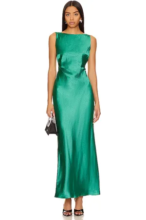 Runaway The Label Samsara Maxi Dress in - Green. Size XXL (also in L).