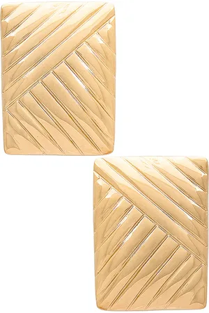 Heaven Mayhem Lined Earrings in - Metallic . Size all.