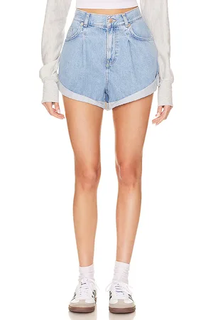 Free People X We The Free Danni Short in - Blue. Size M (also in S, XS).