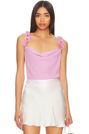 MAJORELLE Brittan Top in - Pink. Size S (also in XL, XS).