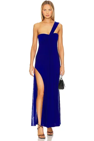 MISA Thora Dress in - Royal. Size M (also in L, S, XS).