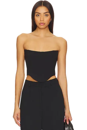 Amanda Uprichard Sabine Crop Top in - . Size M (also in L, S, XL, XS).