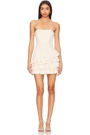 Tularosa Gigi Mini Dress in - Tan. Size M (also in XL).