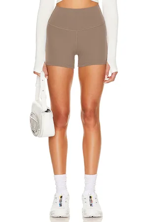 Splits59 X REVOLVE Airweight High Waist 3.5 Short in - Taupe. Size L (also in M).