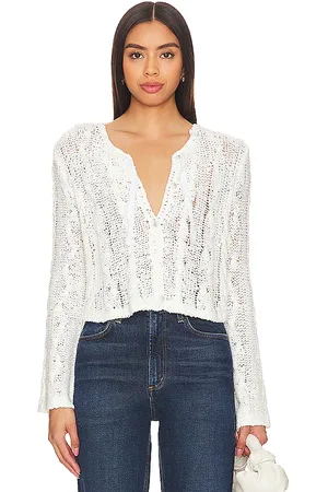 Free People Robyn Cardi in - White. Size L (also in S).