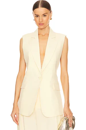 RONNY KOBO Jessy Vest in - Lemon. Size L (also in M).