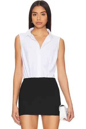 Commando Classic Sleeveless Button Down Bodysuit in - . Size M (also in L, S, XL, XS).