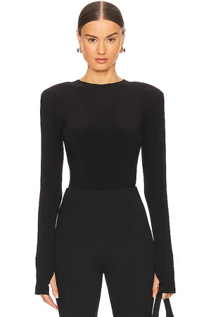 Norma Kamali Shoulder Pad Top in - . Size M (also in L, S, XL, XS, XXS).