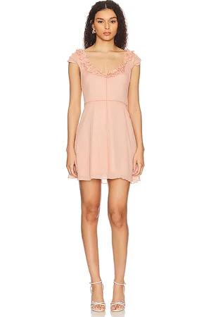 Tularosa Khalani Mini Dress in - Mauve. Size L (also in XL, XS).
