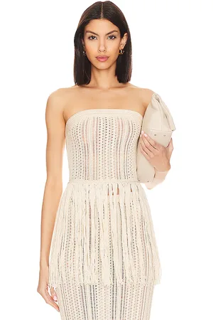 Tularosa Celestie Fringe Tube Top in - . Size L (also in M, S).