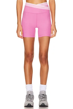 Beyond Yoga Spacedye In The Mix Biker Short in - Pink. Size M (also in XL).