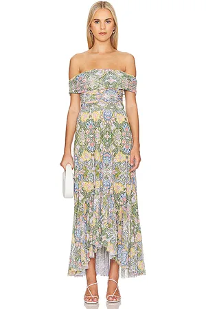 MISA Fiorella Dress in - Green. Size S (also in XS).