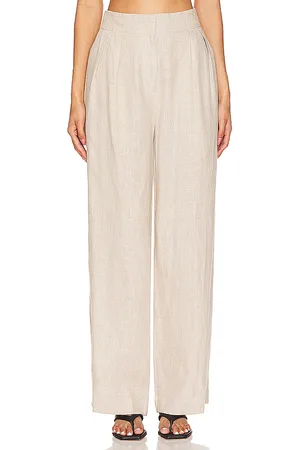 FAITHFULL THE BRAND Duomo Pant in - Beige. Size L (also in S).