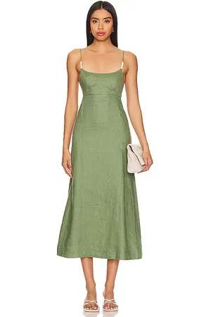 FAITHFULL THE BRAND Regina Midi Dress in - . Size XL (also in XS).