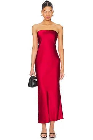 MORE TO COME Emma Strapless Maxi Dress in - . Size L (also in M, S, XL, XS).