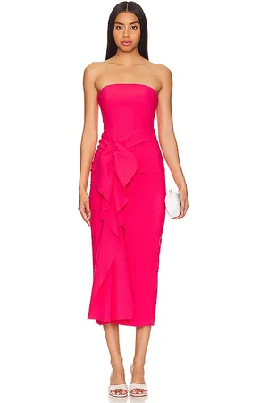 LIKELY Frida Dress in - Fuchsia. Size 2 (also in 4, 6).