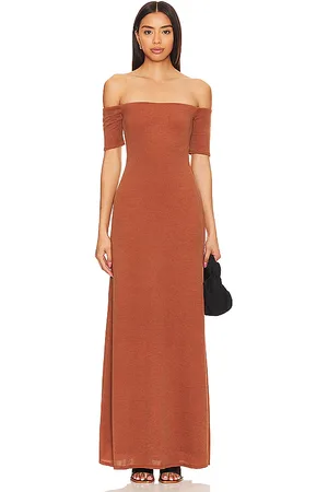 House of Harlow X REVOLVE Laur Maxi Dress in - Rust. Size L (also in M, S, XXS).