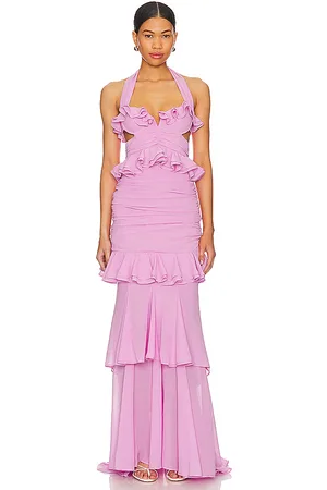 MAJORELLE Jerry Gown in - Pink. Size S (also in XL).