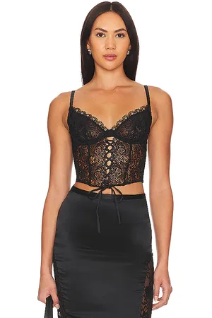 FLEUR DU MAL Lace Up Bustier in - . Size M (also in S).