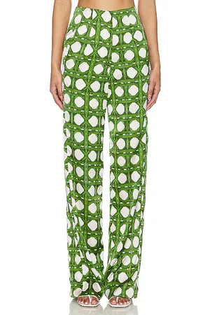 MISA Rita Pants in - Green. Size L (also in M, S, XXS).