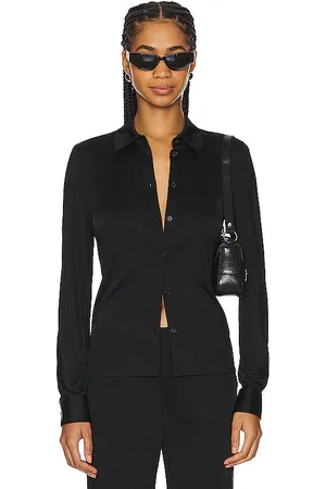 Helmut Lang Fluid Button Up Blouse in - . Size L (also in XS).