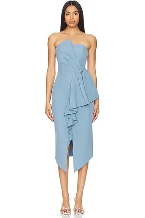 ELLIATT Reception Dress in - Blue. Size XS (also in XXS).