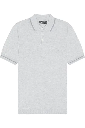 WAO Everyday Luxe Polo in - Grey. Size M (also in S).