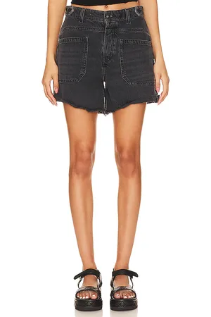Free People X We The Free Palmer Short in - Black. Size 24 (also in 25, 26).
