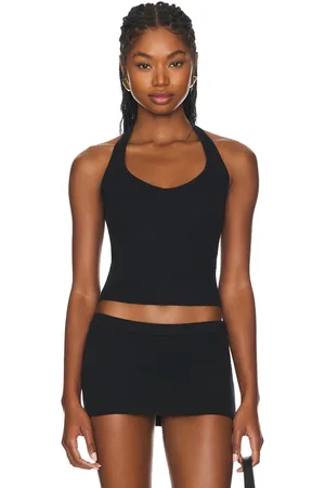 Frankies Bikinis Marialla Knit Top in - . Size L (also in M, XL).