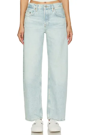 RE/DONE Wide Taper in - Denim-Light. Size 30 (also in 31, 32).