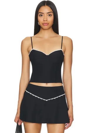 FLEUR DU MAL X REVOLVE Lace Cupped Tank in - . Size L (also in M, S, XS).