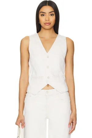 Mother The Masked Rider Vest in - White. Size M (also in S, XS).