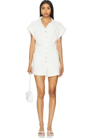 BLANK NYC Romper in - White. Size S (also in XS).