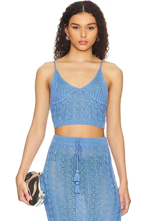 L*Space Sweet Talk Top in - Blue. Size S (also in XS).