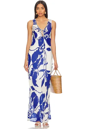 FAITHFULL THE BRAND Nicola Maxi Dress in - Multi. Size S (also in XS).