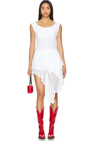Free People X REVOLVE Sierra Off The Shoulder Top in - White. Size M (also in XS).
