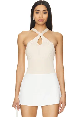 Simkhai Andrea Tank Top in - Tan. Size M (also in L, XL).