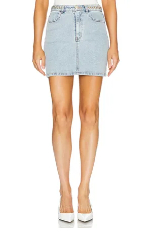 Generation Love Sydnee Skirt in - Denim-Light. Size 25 (also in 29, 32).
