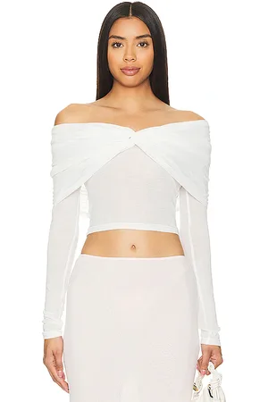 SNDYS Madrid Off Shoulder Top in - . Size L (also in M, S, XL, XS, XXL, XXS).