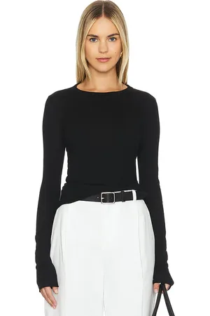 Cotton Citizen The Marbella Long Sleeve in - Black. Size M (also in S, XS).