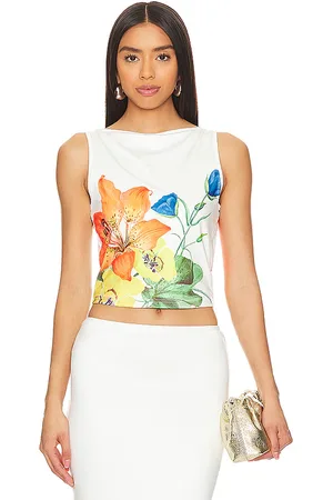 Runaway The Label Primrose Top in - White. Size XL/1X (also in XS).
