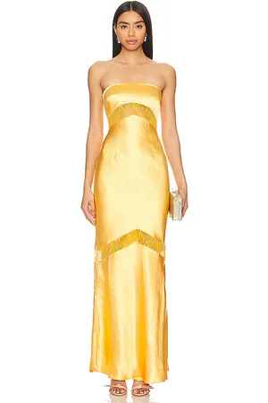 Runaway The Label Melrose Dress in - Orange. Size L (also in M, S, XL/1X, XXL/2X).