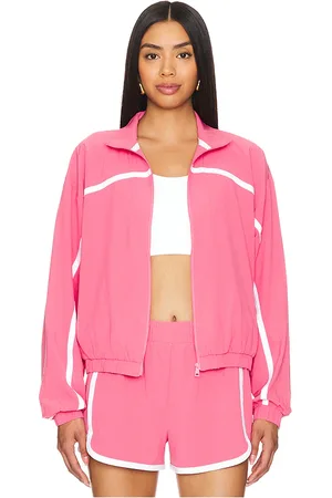 Beyond Yoga Go Retro Jacket in - Pink. Size S (also in XS).