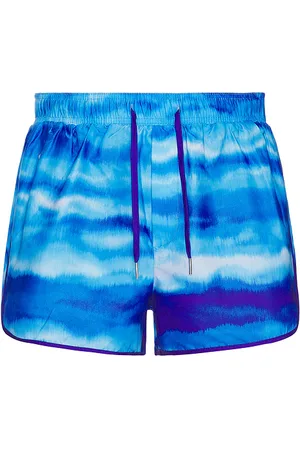 Runaway The Label Neo Boardshort in - Blue. Size L (also in M, XL/1X).