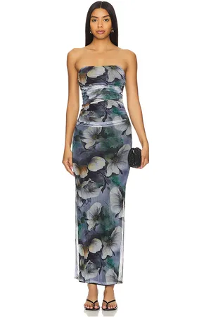MORE TO COME Sammie Maxi Dress in - Multi. Size L (also in M, S, XS, XXS).