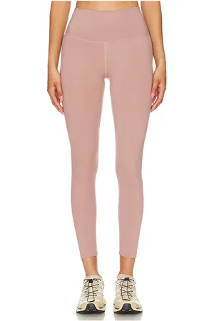 Varley Freesoft High Rise Legging in - Tan. Size L (also in M, S, XL, XS).