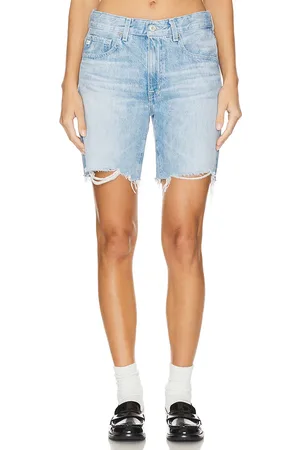 AG Jeans Ex-boyfriend Short in - Denim-Light. Size 23 (also in 24).