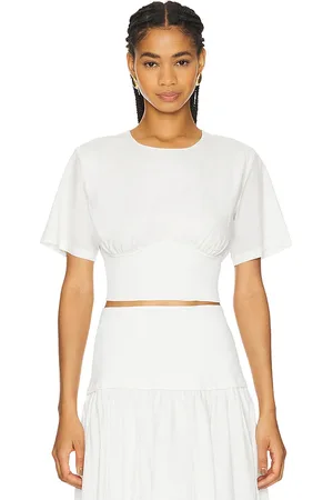 Simkhai Adair Crewneck Crop Top in - . Size L (also in M).