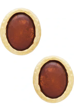 Heaven Mayhem Beverly Earrings in - Metallic Gold. Size all.