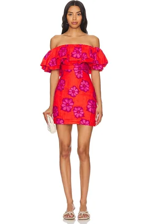 Rhode Vivi Dress in - Red. Size 0 (also in 2, 4).